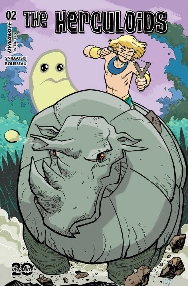 Herculoids #2 Cover J 10 Copy Variant Edition Rousseau Development Art (C