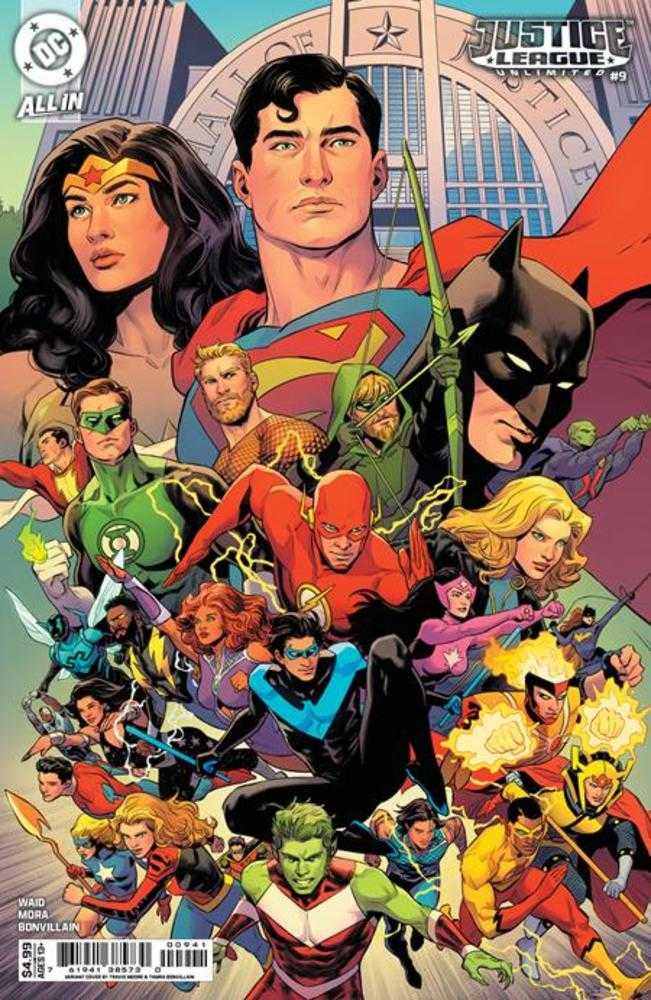 Justice League Unlimited #9 Cover D Travis Moore Card Stock Variant (We Are Yesterday)