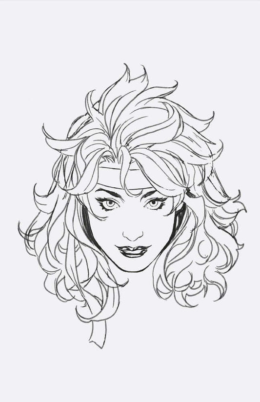 X-Men #32 Mark Brooks Headshot Full Art Sketch Variant [Fhx]