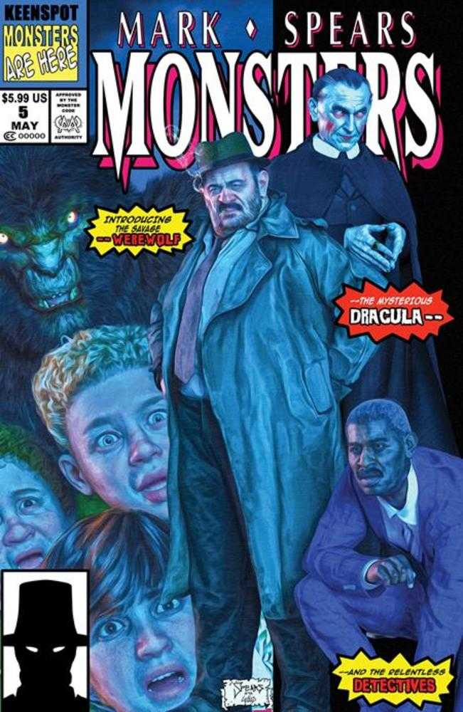Mark Spears Monsters #5 Cover D New Mutant #98 Homage & Card