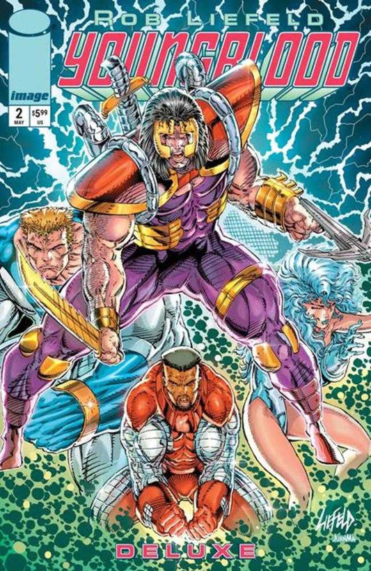 Youngblood Deluxe #2 Cover B Rob Liefeld Foil Variant