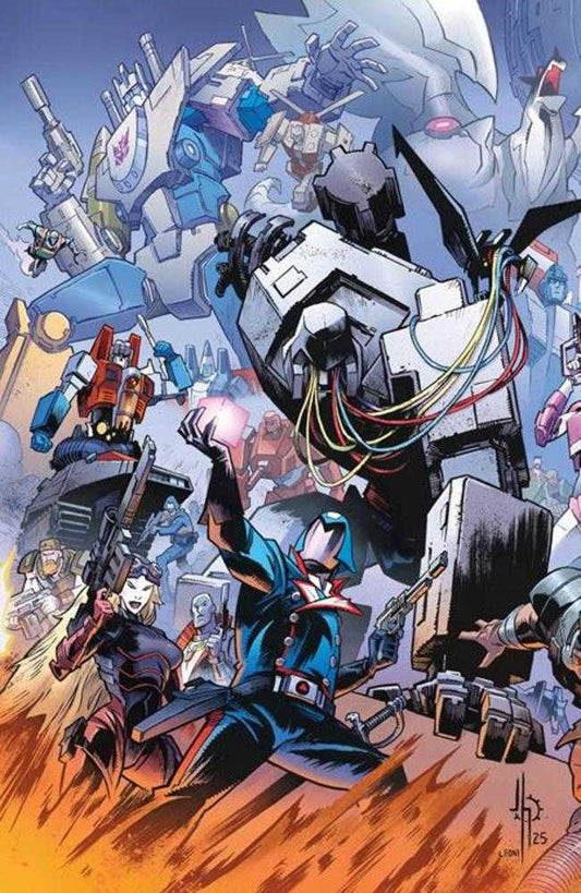 Transformers #21 Cover F Jason Howard Energon Universe Second Anniversary Variant