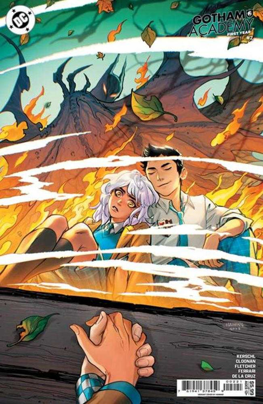 Gotham Academy First Year #2 (Of 6) Cover B Haining Card Stock Variant
