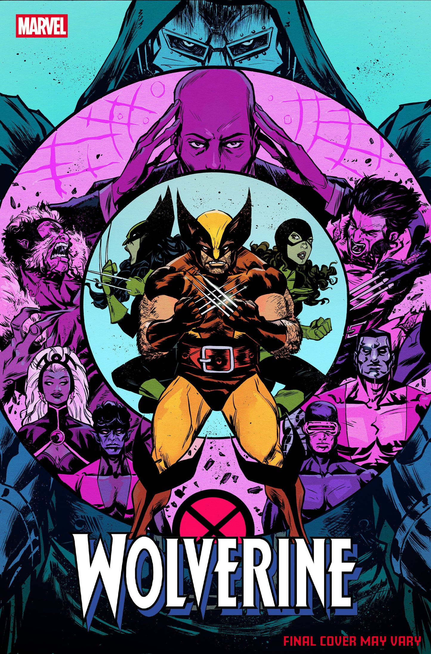 Wolverine #17 Sanford Greene Doom Homage Variant