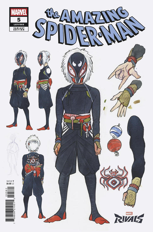 Amazing Spider-Man #5 Peach Momoko Marvel Rivals Variant