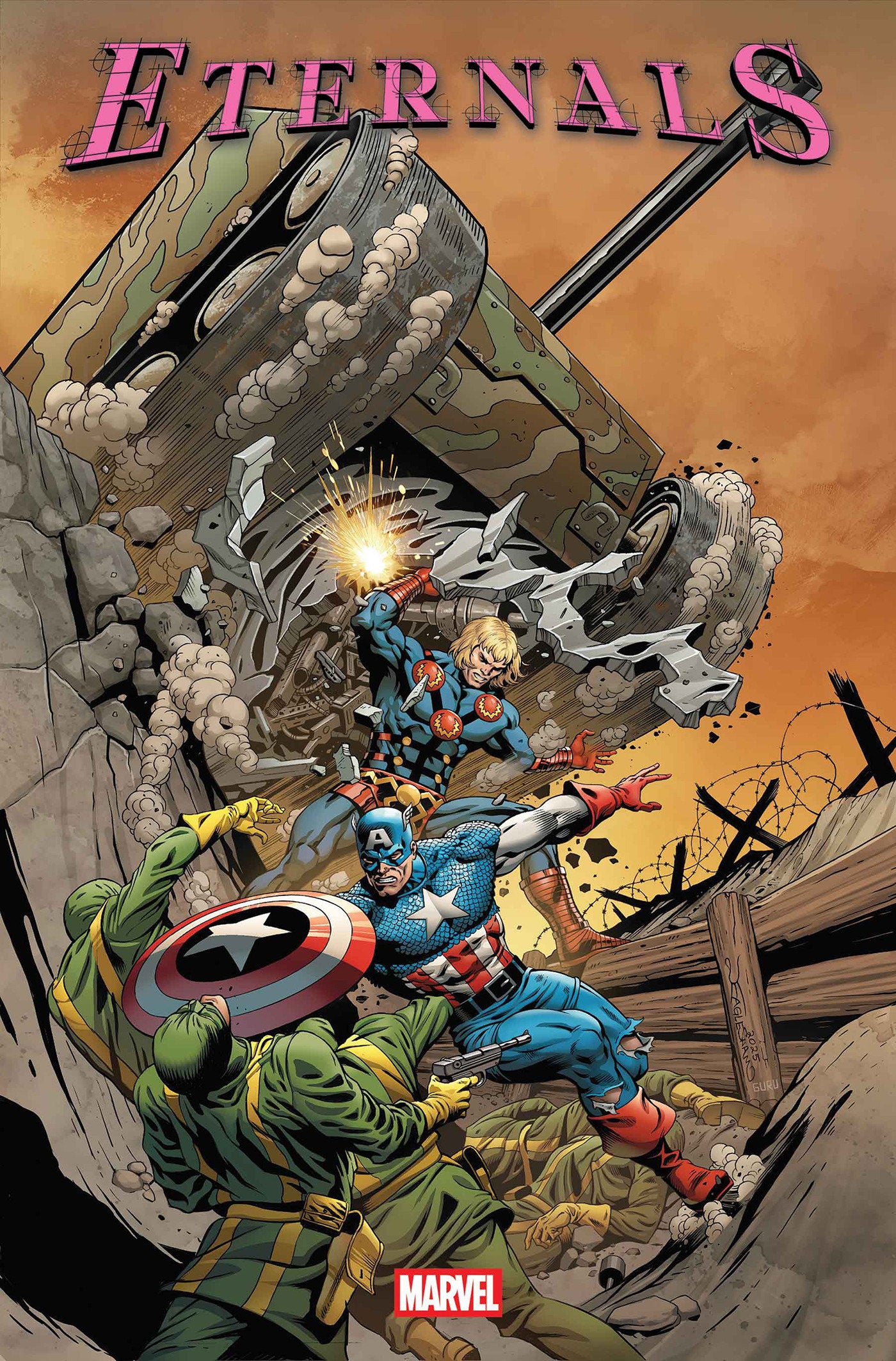 Eternals 50 Th Anniversary Special #1 Dale Eaglesham Variant