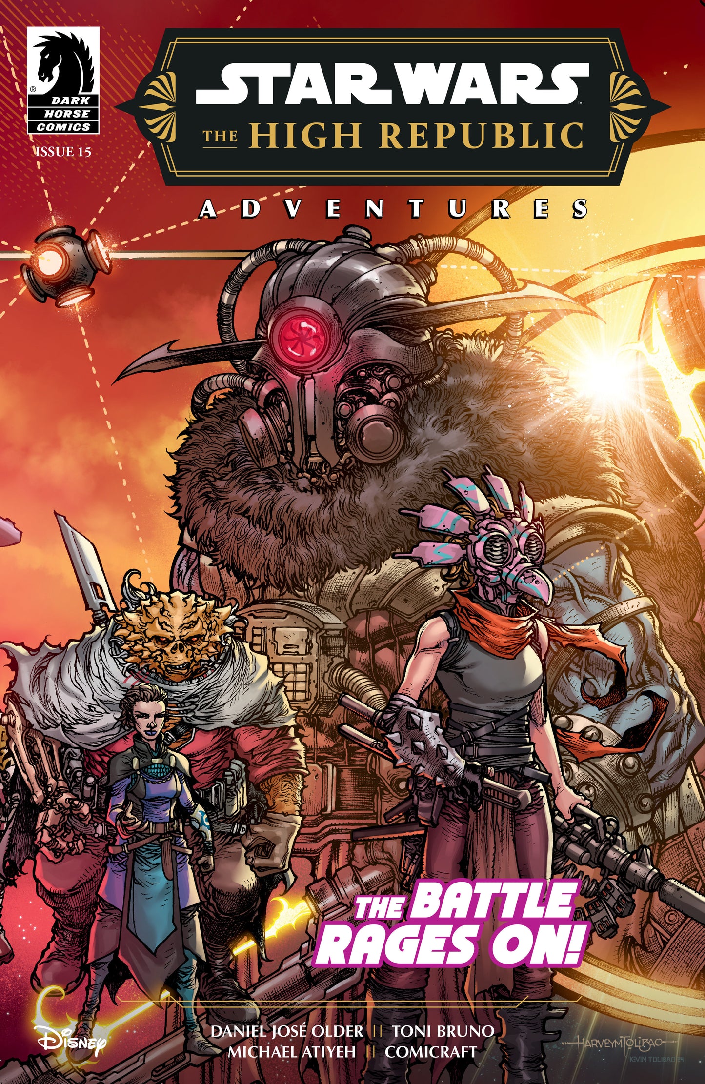 Star Wars High Republic Adventures Phase III #15 Cover A Tolib